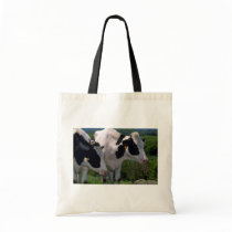 Holstein Dairy Cattle Tote Bags