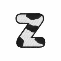 Holstein Letter Z embroidered shirts