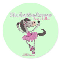 Holsteiner Horse Ballet Sticker
