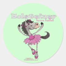 Holsteiner Horse Ballet Sticker