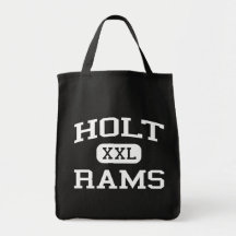 Holt - Rams - Junior High School - Holt Michigan Tote Bags