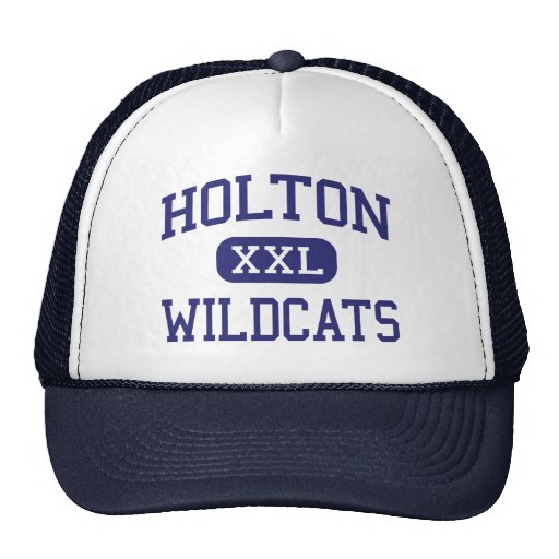 Holton Wildcats High School Holton Kansas Trucker Hat Zazzle