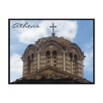 holy apostles cross postcard
