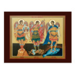Holy Archangels Prayer Card Post Cards