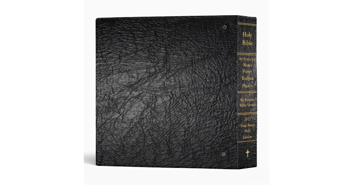 Holy Bible Binder Zazzle