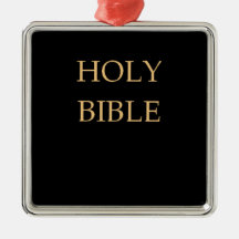 "Holy Bible" Ornament