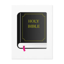 Holy Bible postcards