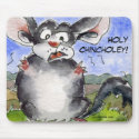 Holy Chincholey Chinchilla Mousepad by zooogle Holy Chincholey Chinchilla Mousepad