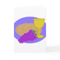 Holy Communion Greeting Card