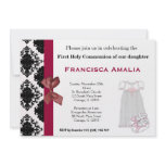 Holy Communion Custom Invitation