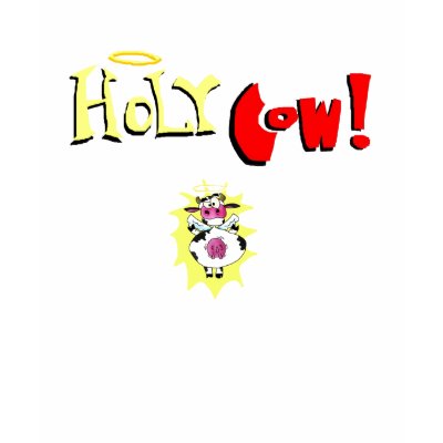 HOLY COW! dark tee T-shirt by holymoly