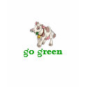 holy cow!-go green -dark t-shirts by Just2Cute holy cow!-go green -dark t-shirts