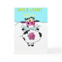HOLY COW! Greeting card by holymoly HOLY COW! Greeting card