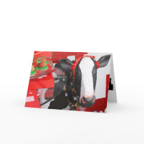 Holy Cow Greeting Card