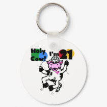 Holy Cow I'm 21 Tshirts and Gifts keychains