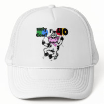 Holy Cow I'm 40 Tshirts and Gifts Trucker Hat