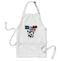 Holy Cow I'm 50 Tshirts and Gifts Aprons