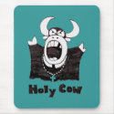 Holy Cow Is A Angry Cow Mouse Pad mousepad