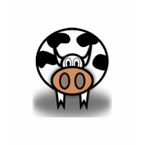"Holy Cow!"  it's a cow t-shirt...
