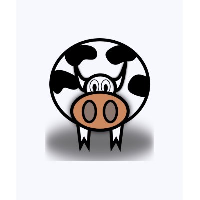 "Holy Cow!" it's a cow t-shirt...