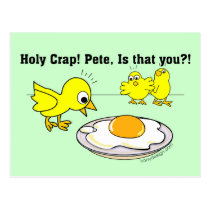 Holy Crap! Pete, is that you? postcards