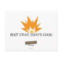 Holy Crap, That's Cool Postcard by MythBusters Holy Crap, That's Cool Postcard