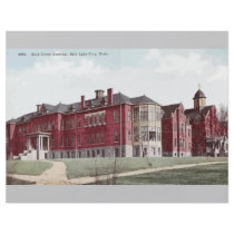 Holy Cros Hospital Salt Lake City, Utah, Vintage Flyer Design