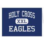 Holy Cross Eagles Middle New Orleans Greeting Cards