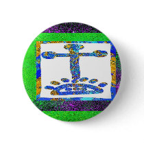 Holy Cross - Love you Jesus buttons