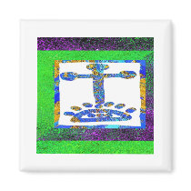 Holy Cross - Love you Jesus magnets by doonagiri Holy Cross - Love you Jesus magnets