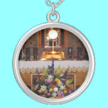 "Holy Eucharist" Sterling Silver Necklace necklaces