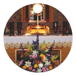 Holy Eucharist / The Blessed Sacrament Stickers