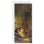 Holy Family By Rembrandt Harmensz. Van Rijn Customized Rack Card