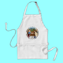 Holy Family: Nativity Scene aprons by Artists4God Holy Family: Nativity Scene aprons