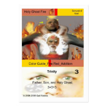 Holy Ghost Fire business cards