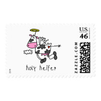 Holy Heifer Tshirts and Gifts Postage Stamp