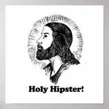 Holy Hipster Poster