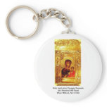 Holy Institution Panagia Soumela icon Keychain