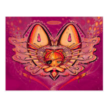 Holy kitten postcards