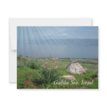 Holy Land Scenes and Images from Israel Invitations