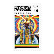 Holy Man postage by ChrisDyer Holy Man postage