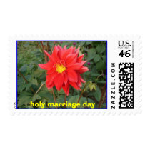 holy marriage day postage