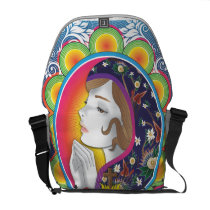 Holy Mary messenger bags