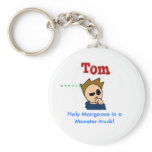 Holy Mongoose in a Monster-truck! Keychains