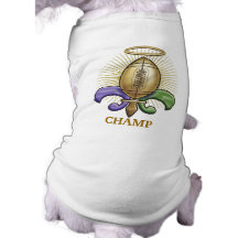 Holy NOLA Trophy (p) Doggie T-shirt