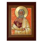 Holy Patriarch Benjamin Prayer Card Postcard