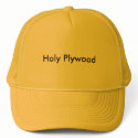 Holy Plywood hats by plywoodboy Holy Plywood hats