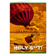 HOLY S**T! GREETING CARD