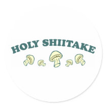 Holy Shiitake Sticker