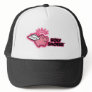 holy smoker logo pink tif trucker hats